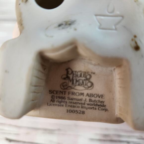 Precious Moments "Scent From Above" Vintage (#100528) Figurine Year 1986 - Picture 7 of 8